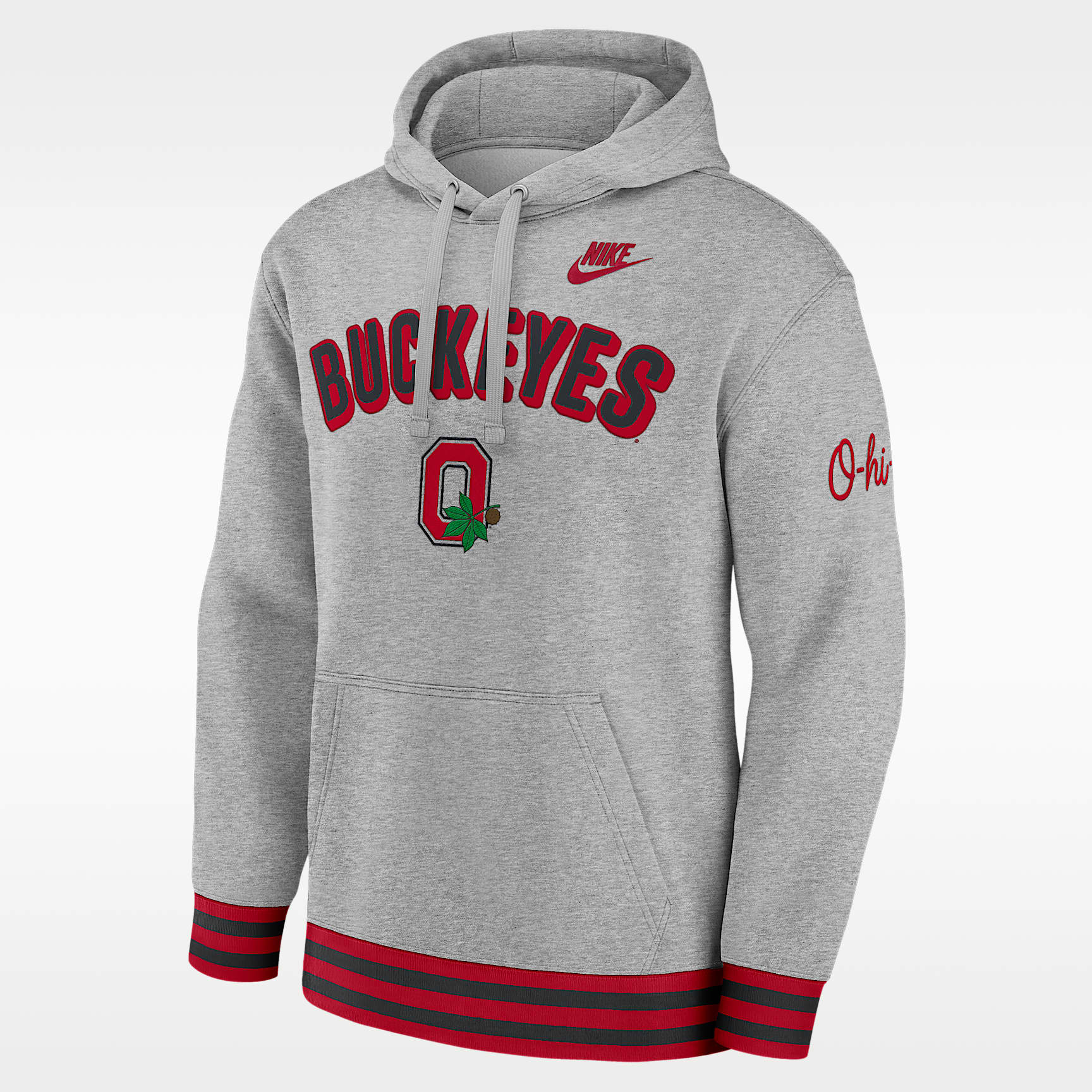 Ohio State Legacy Retro Men's Nike College Pullover Hoodie. Nike.com